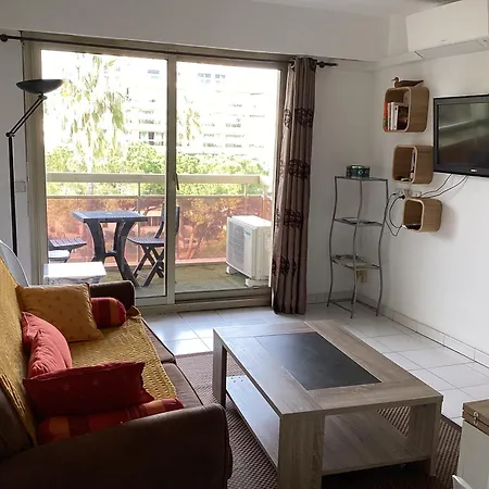 Appartement 2 Pieces Meubles A Juan Les Pins Antibes Exterior foto